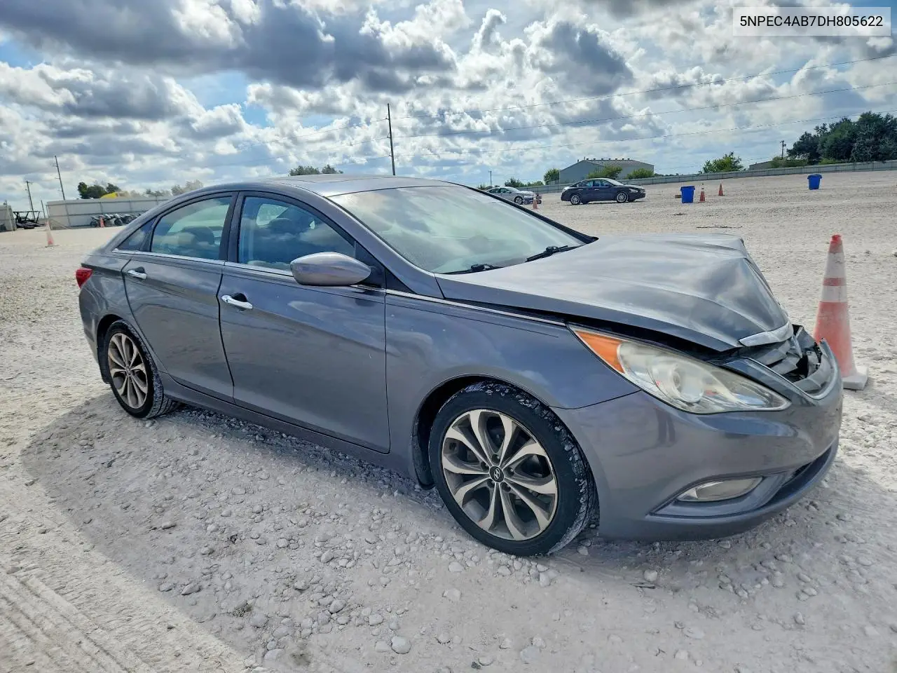 2013 HYUNDAI SONATA VIN 5NPEC4AB7DH805622 — фото 4