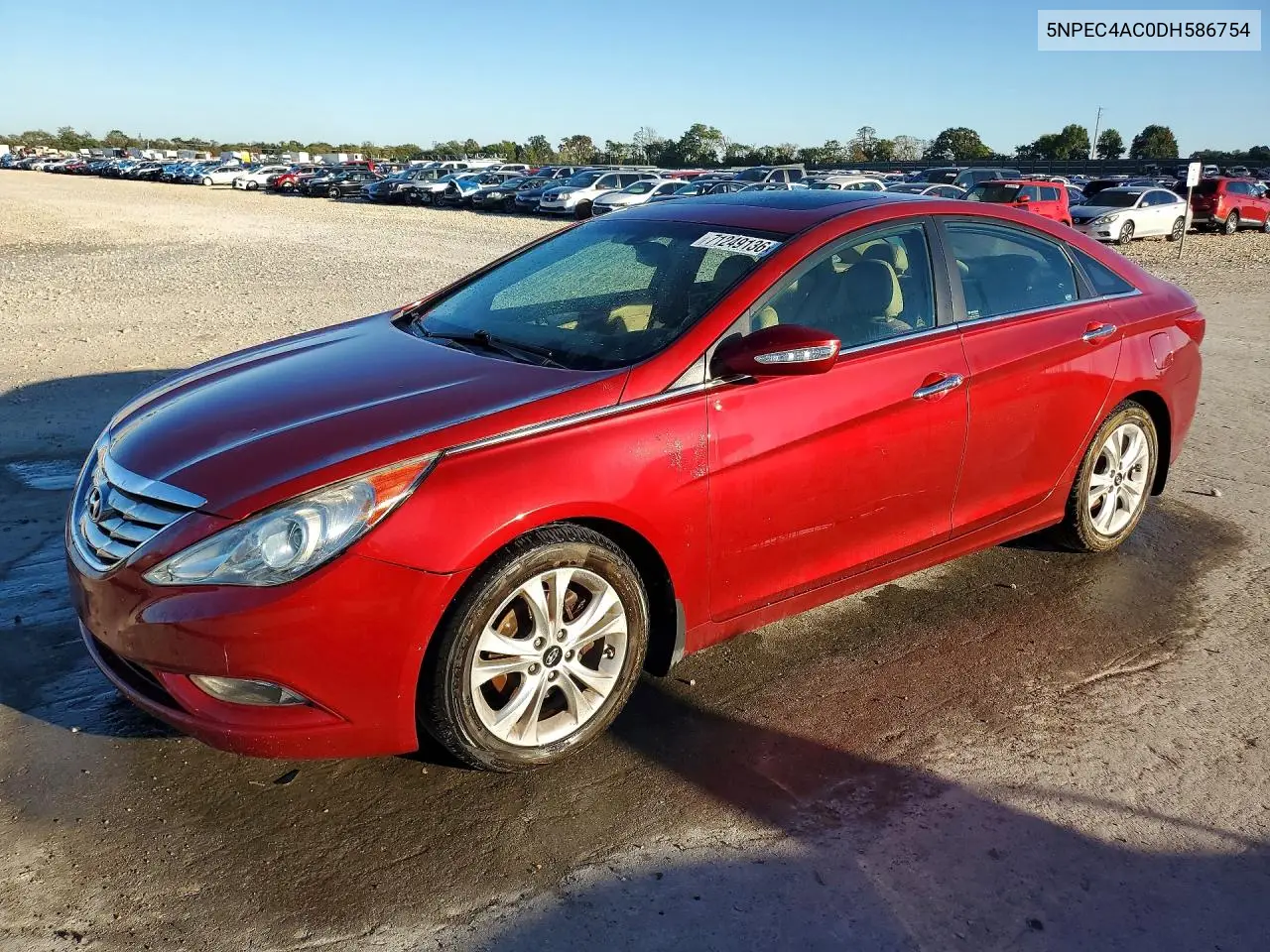 HYUNDAI SONATA 2013, VIN 5NPEC4AC0DH586754