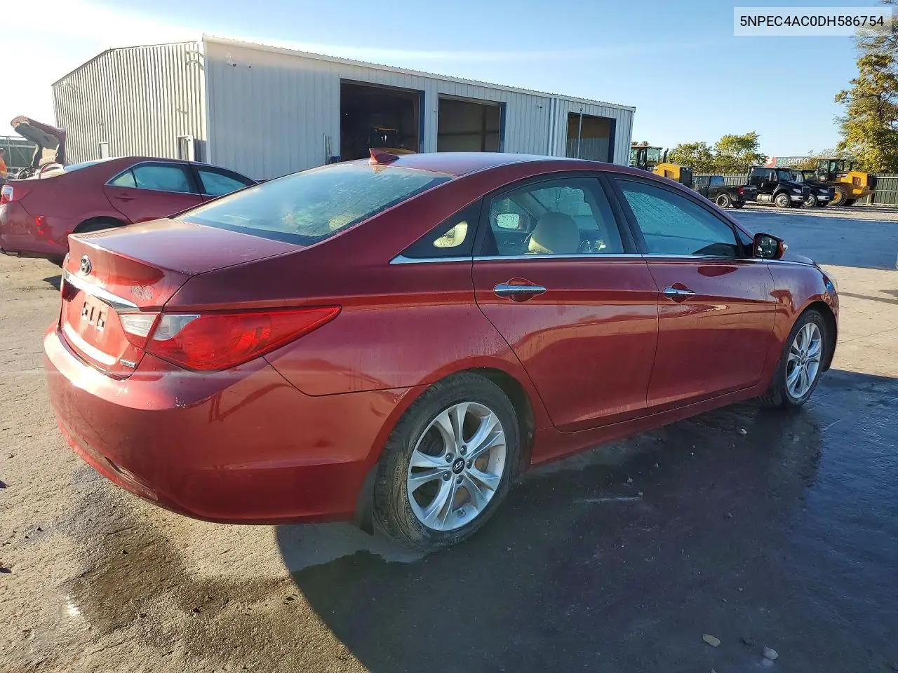 2013 HYUNDAI SONATA VIN 5NPEC4AC0DH586754 — фото 3