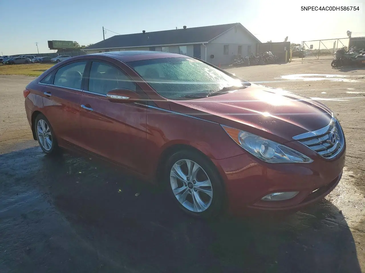 2013 HYUNDAI SONATA VIN 5NPEC4AC0DH586754 — фото 4