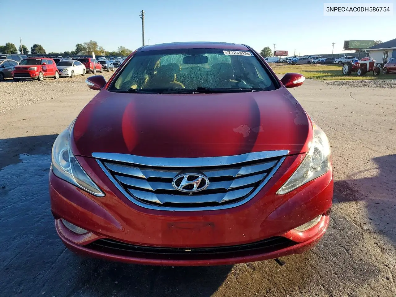 2013 HYUNDAI SONATA VIN 5NPEC4AC0DH586754 — фото 5