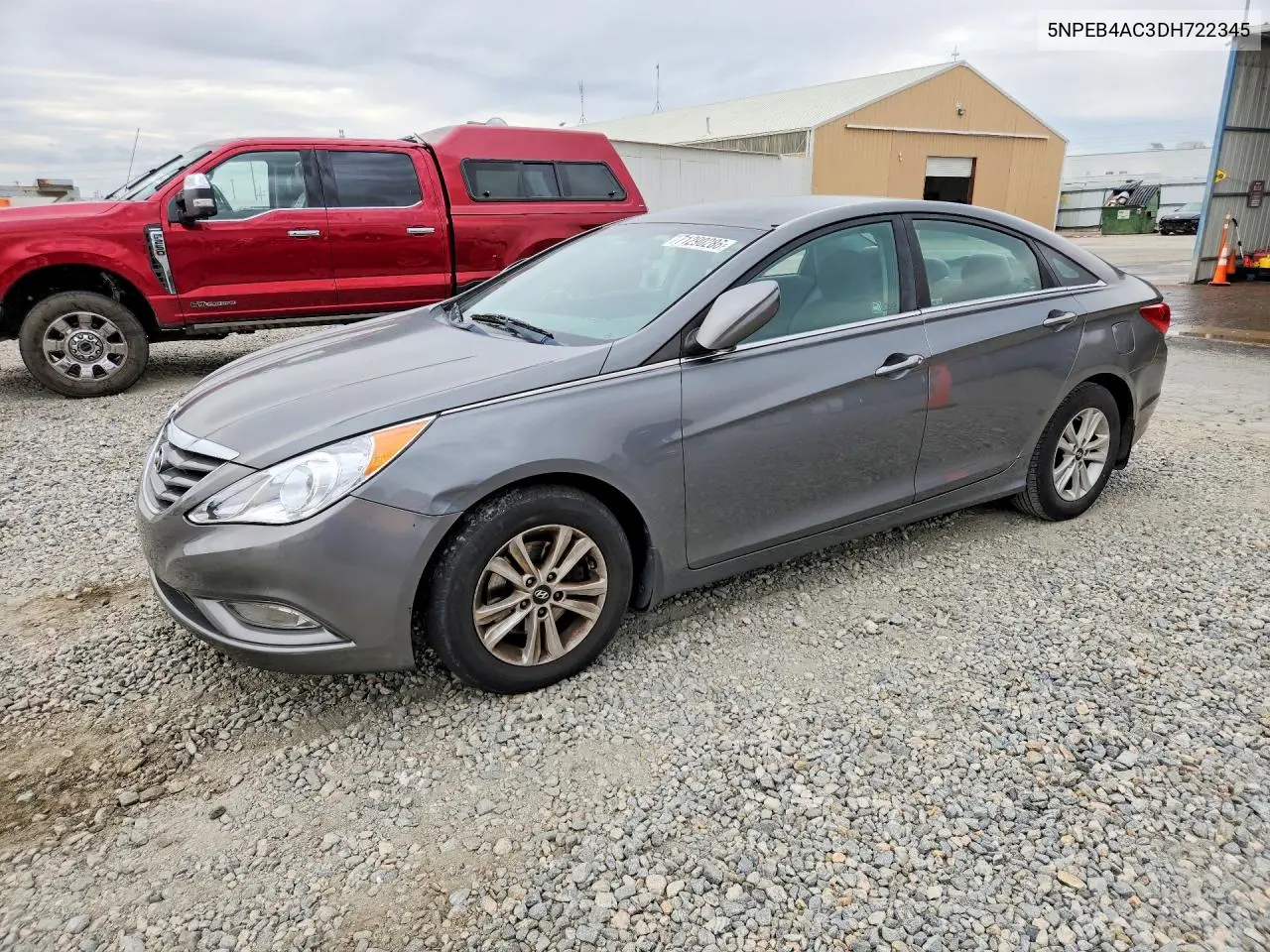 HYUNDAI SONATA 2013, VIN 5NPEB4AC3DH722345