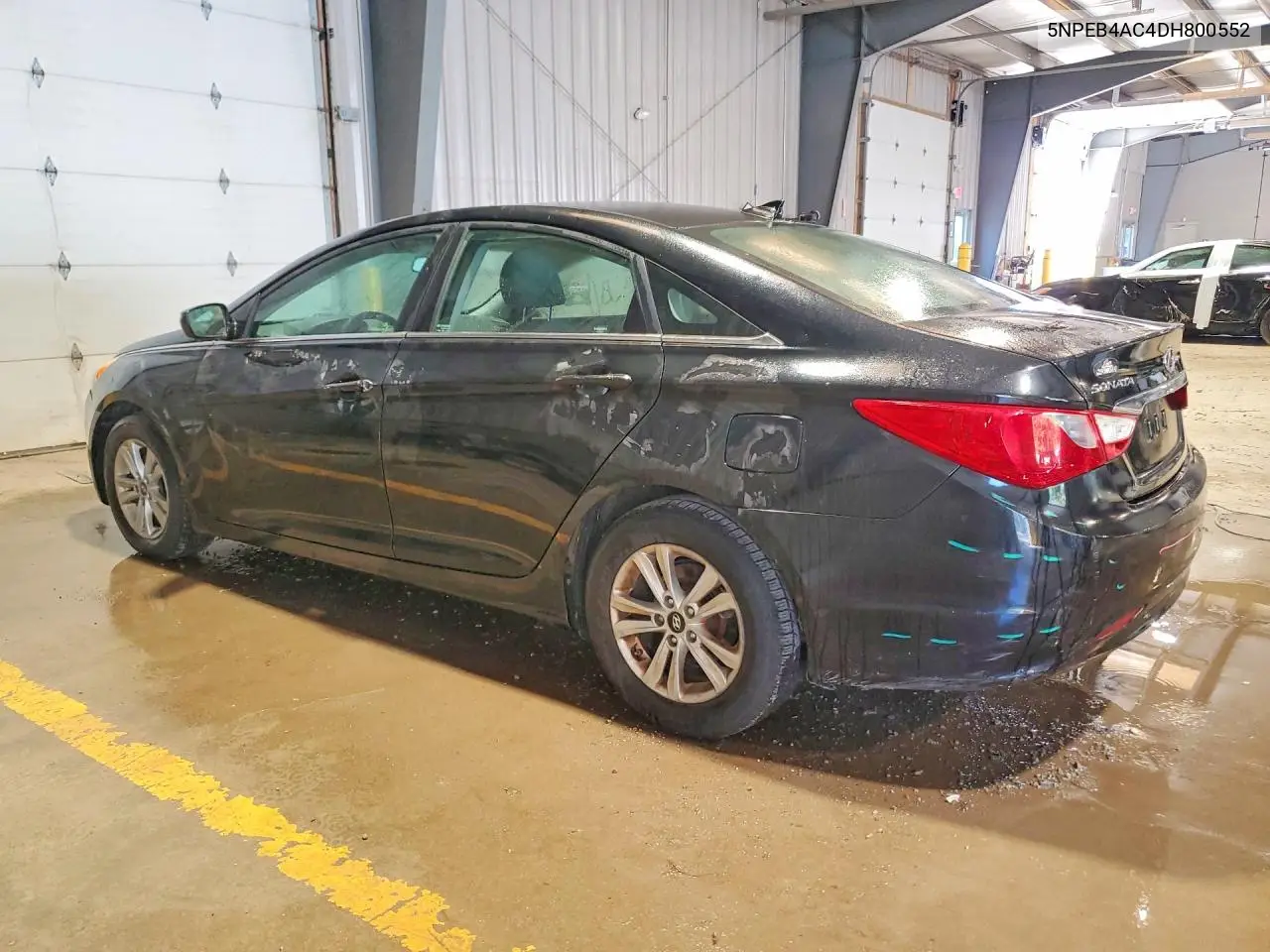 2013 HYUNDAI SONATA VIN 5NPEB4AC4DH800552 — фото 2