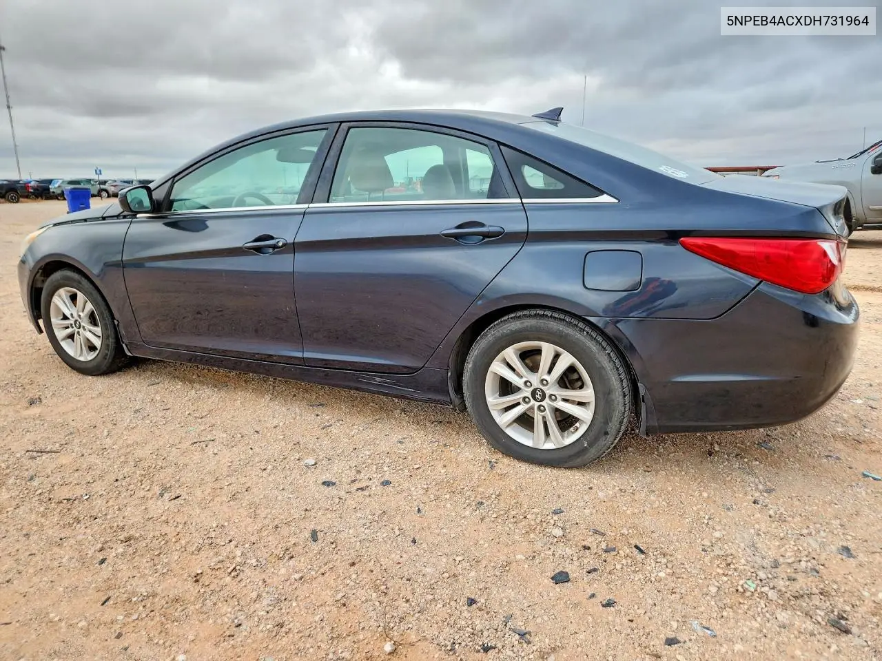 2013 HYUNDAI SONATA VIN 5NPEB4ACXDH731964 — фото 2