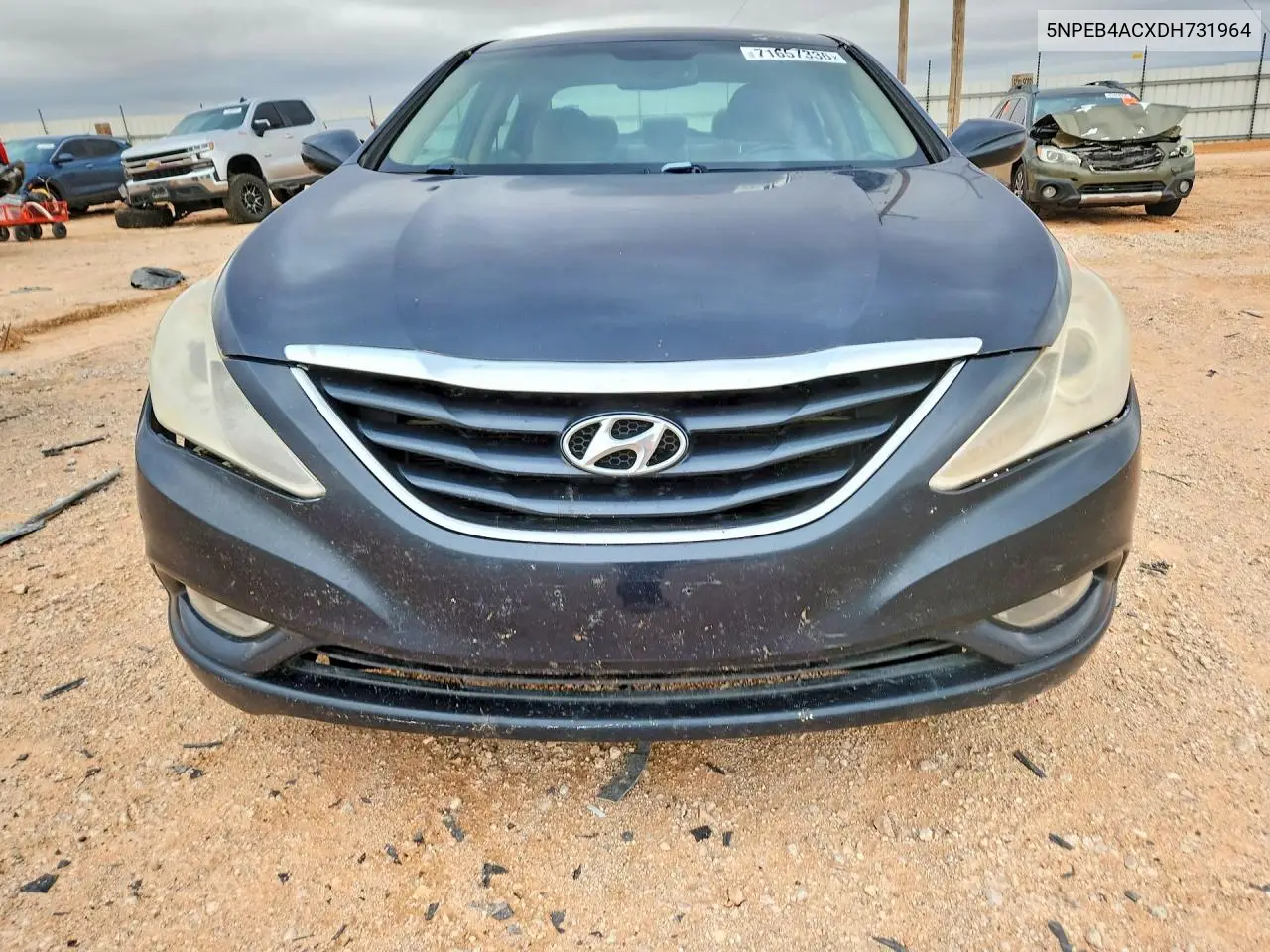 2013 HYUNDAI SONATA VIN 5NPEB4ACXDH731964 — фото 5