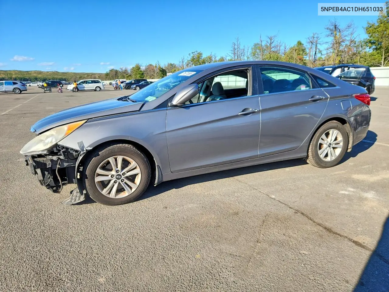 HYUNDAI SONATA 2013, VIN 5NPEB4AC1DH651033