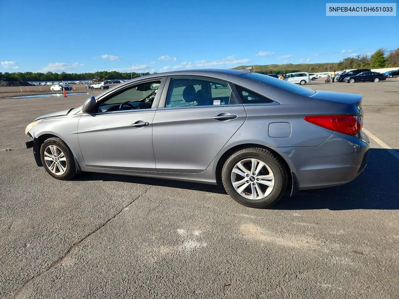 2013 HYUNDAI SONATA VIN 5NPEB4AC1DH651033 — фото 2