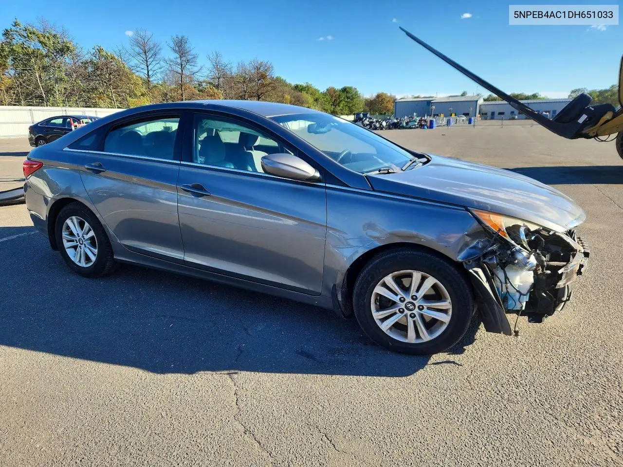 2013 HYUNDAI SONATA VIN 5NPEB4AC1DH651033 — фото 4