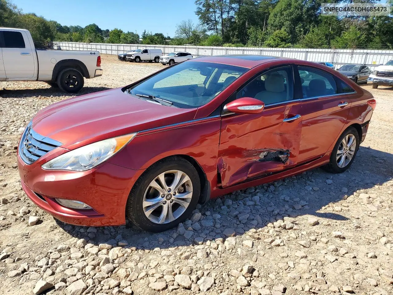 HYUNDAI SONATA 2013, VIN 5NPEC4AC5DH685473