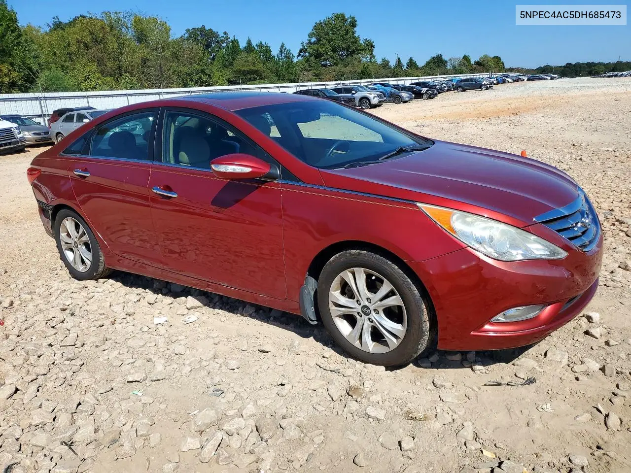 2013 HYUNDAI SONATA VIN 5NPEC4AC5DH685473 — фото 4