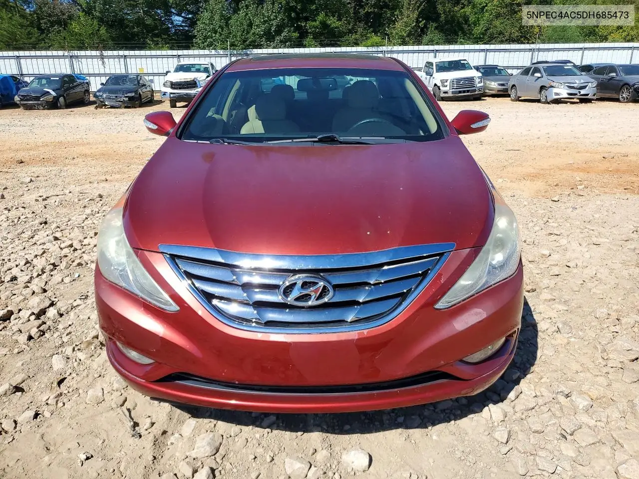 2013 HYUNDAI SONATA VIN 5NPEC4AC5DH685473 — фото 5