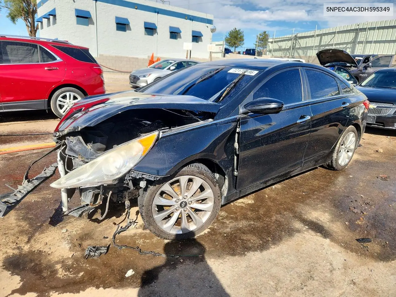 HYUNDAI SONATA 2013, VIN 5NPEC4AC3DH595349