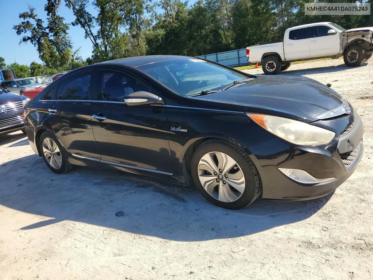2013 HYUNDAI SONATA VIN KMHEC4A41DA075243 — фото 4