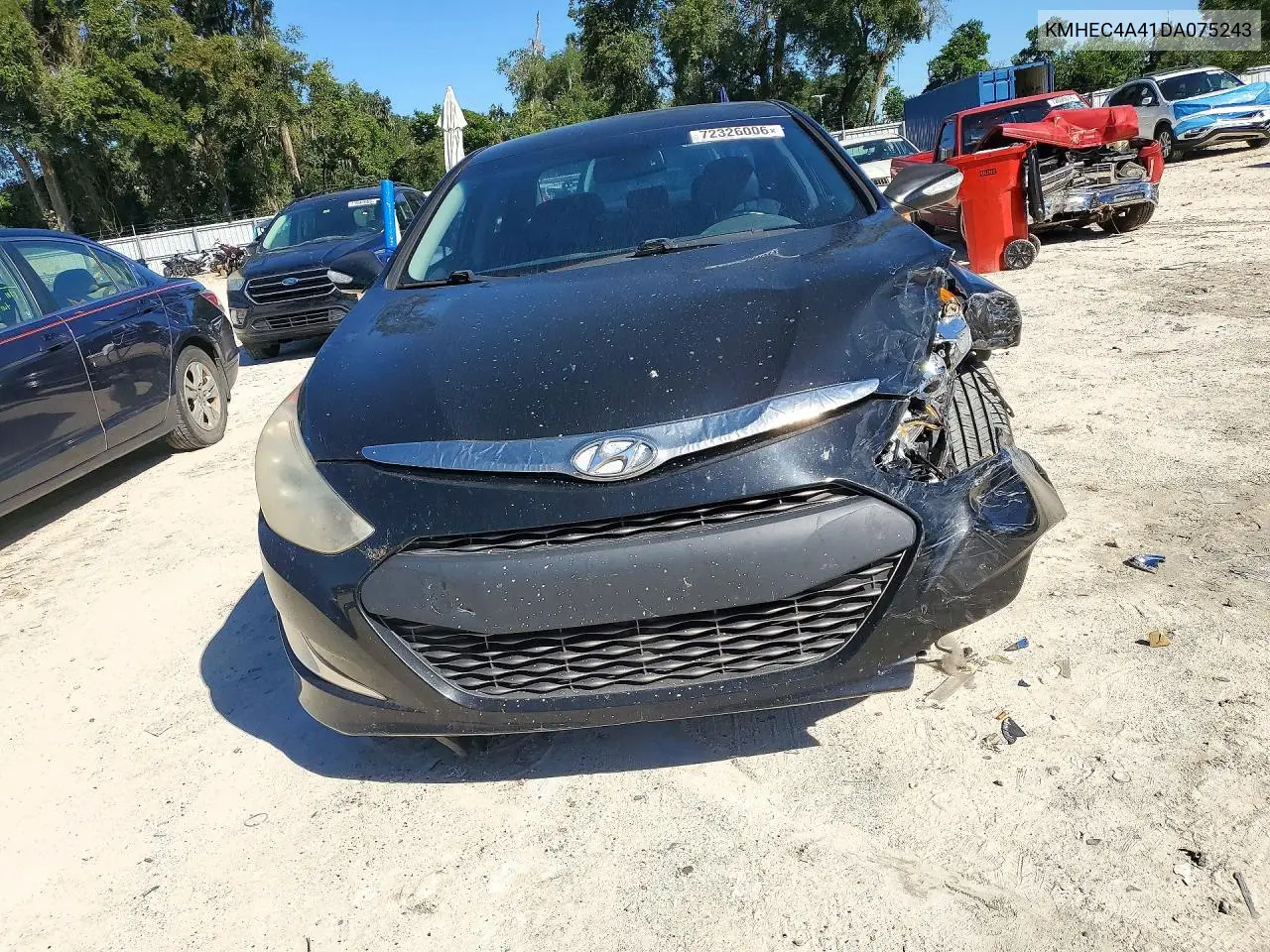 2013 HYUNDAI SONATA VIN KMHEC4A41DA075243 — фото 5