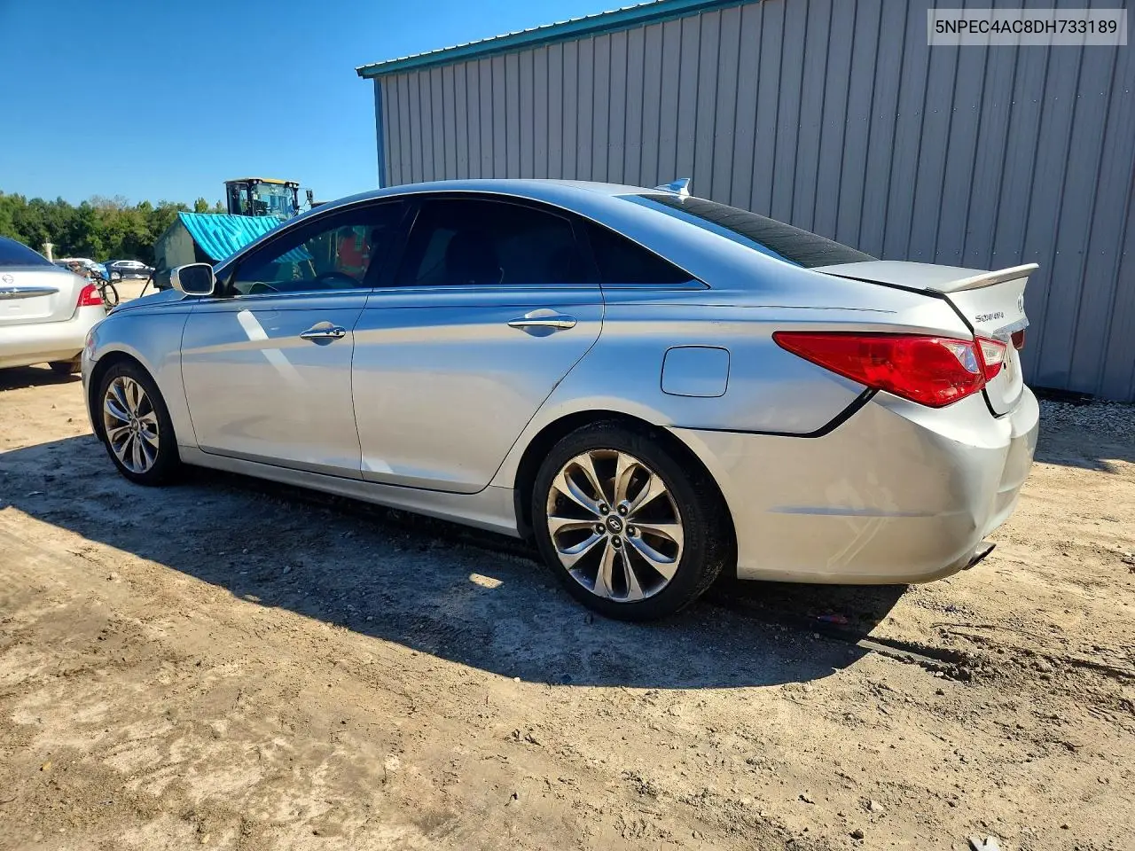 2013 HYUNDAI SONATA VIN 5NPEC4AC8DH733189 — фото 2