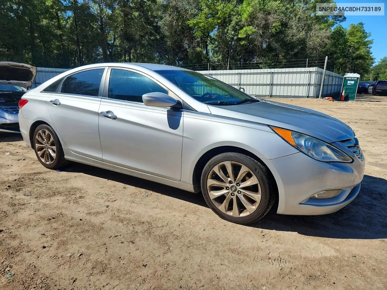 2013 HYUNDAI SONATA VIN 5NPEC4AC8DH733189 — фото 4