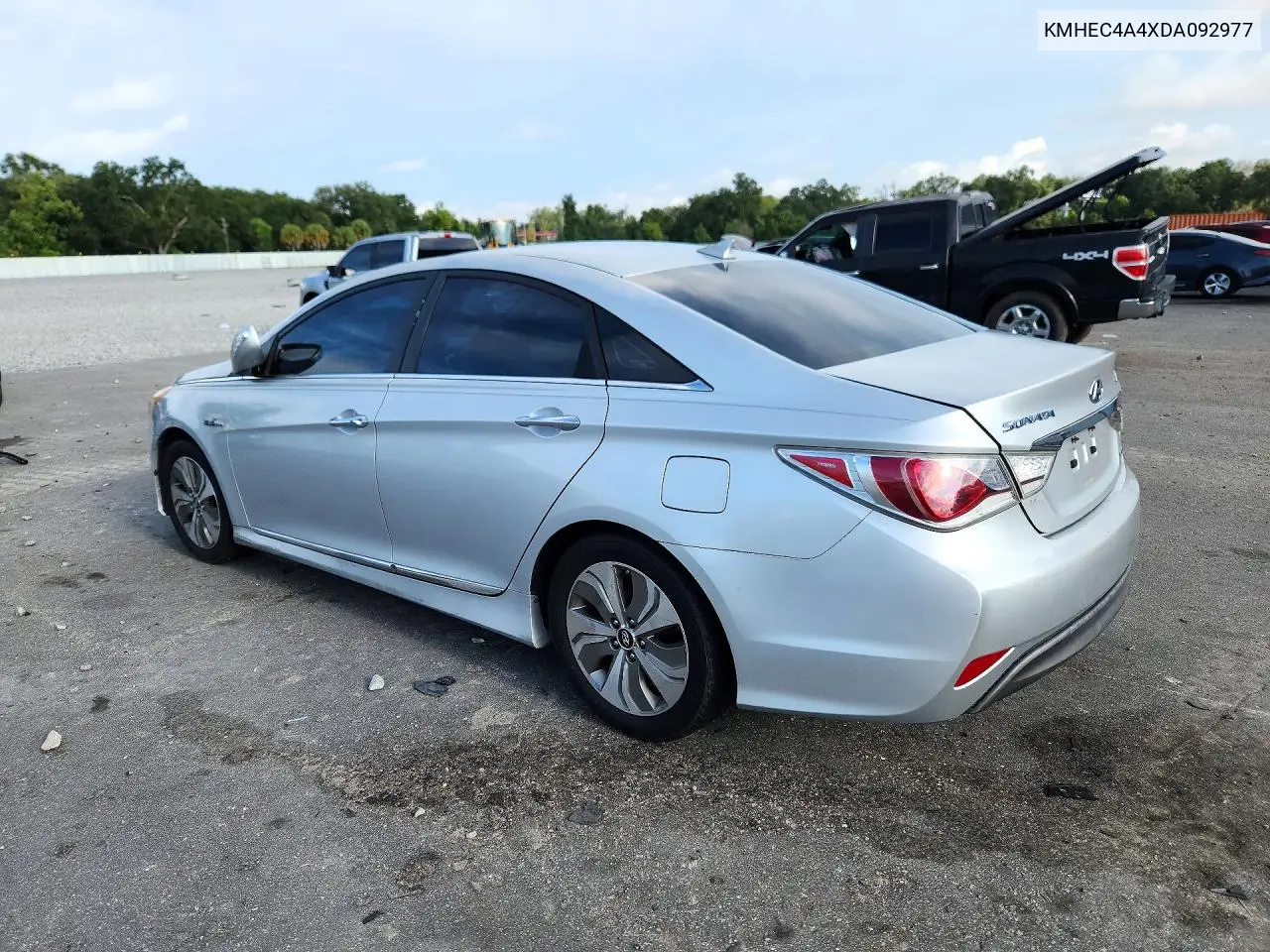2013 HYUNDAI SONATA VIN KMHEC4A4XDA092977 — фото 2