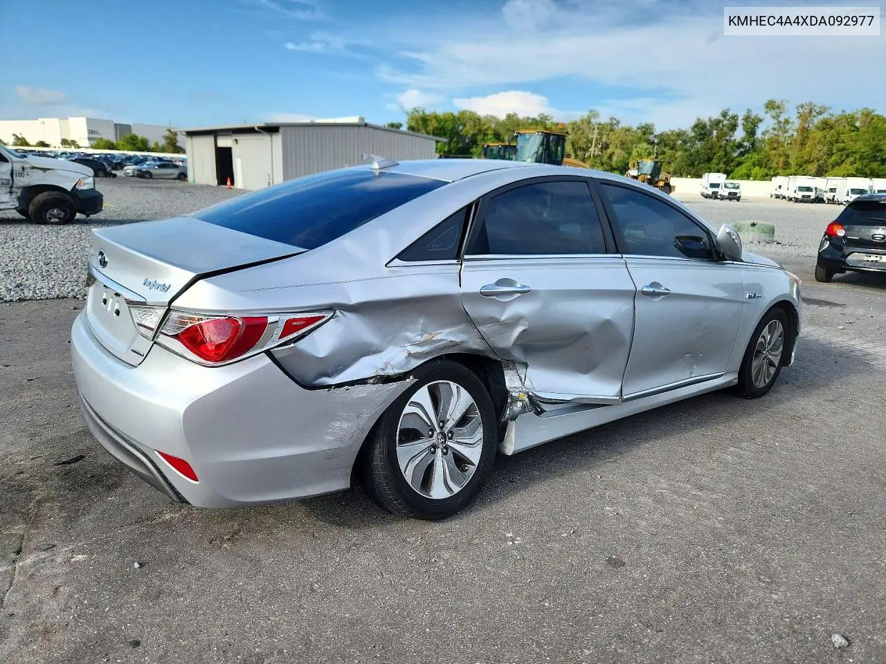 2013 HYUNDAI SONATA VIN KMHEC4A4XDA092977 — фото 3