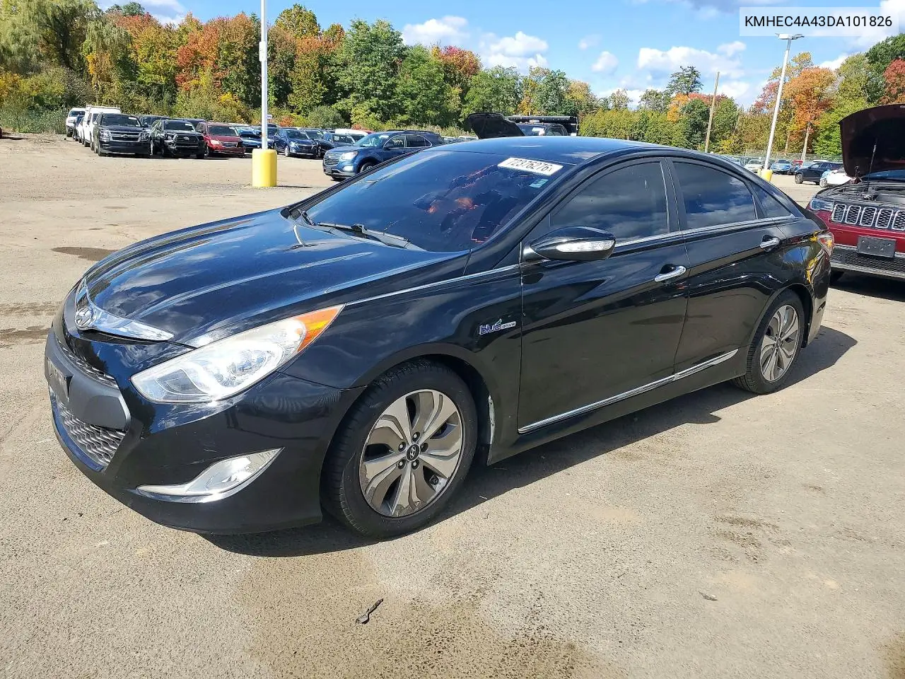HYUNDAI SONATA 2013, VIN KMHEC4A43DA101826