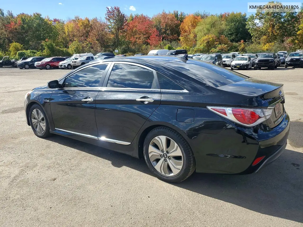 2013 HYUNDAI SONATA VIN KMHEC4A43DA101826 — фото 2