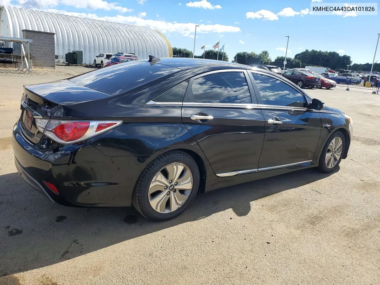 2013 HYUNDAI SONATA VIN KMHEC4A43DA101826 — фото 3