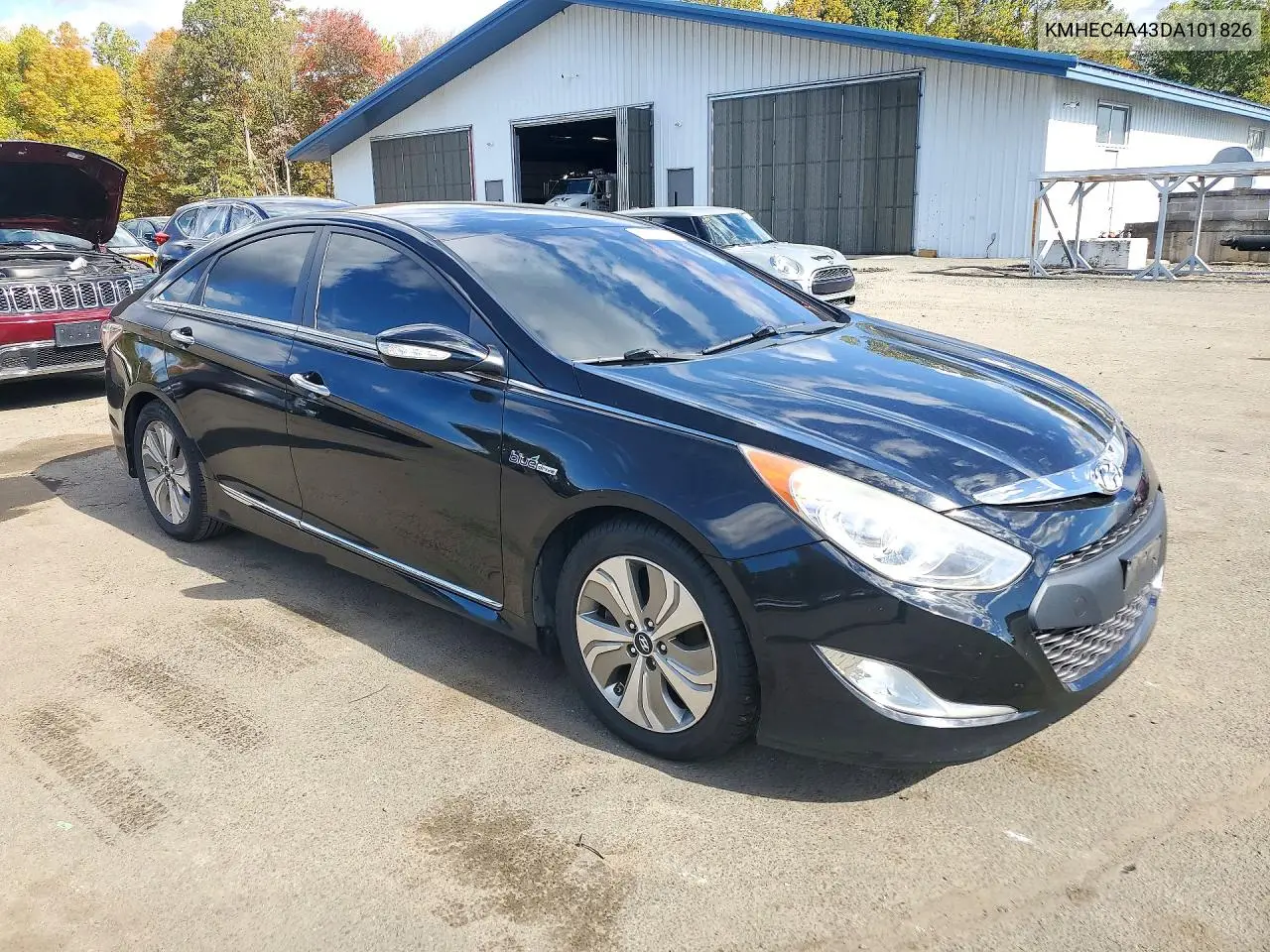 2013 HYUNDAI SONATA VIN KMHEC4A43DA101826 — фото 4
