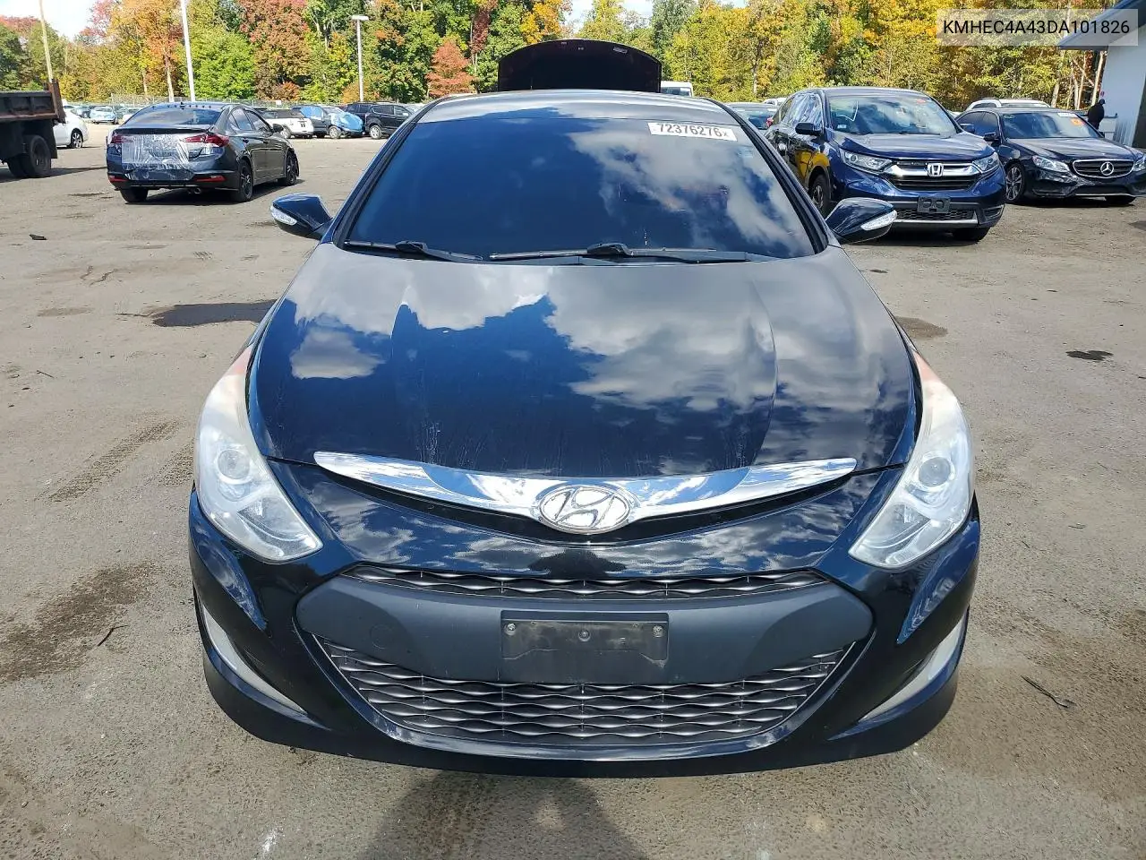 2013 HYUNDAI SONATA VIN KMHEC4A43DA101826 — фото 5