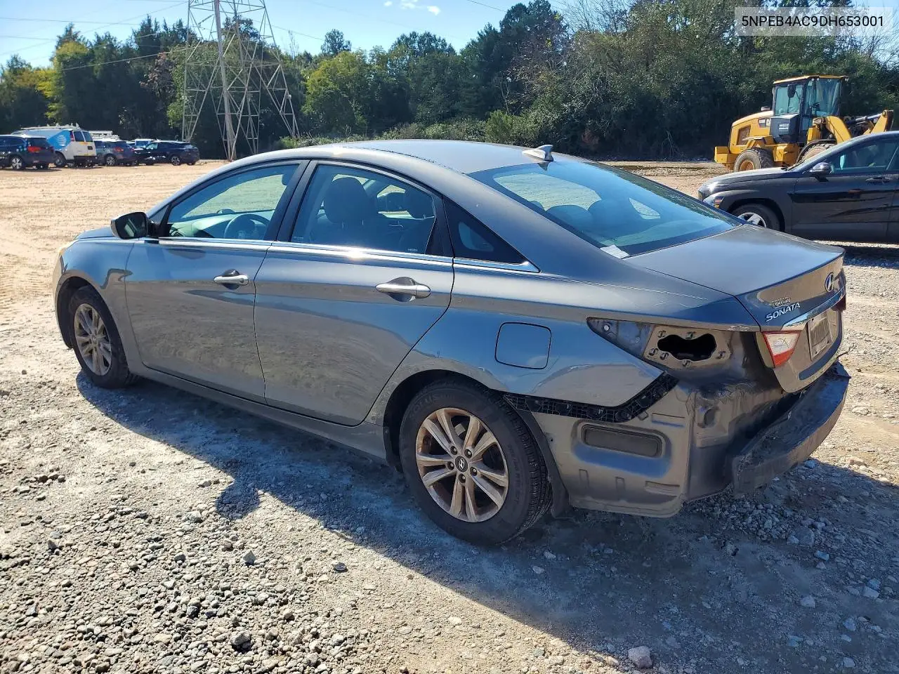 2013 HYUNDAI SONATA VIN 5NPEB4AC9DH653001 — фото 2