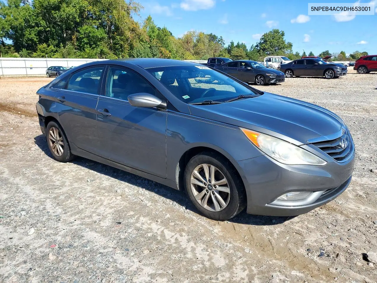 2013 HYUNDAI SONATA VIN 5NPEB4AC9DH653001 — фото 4