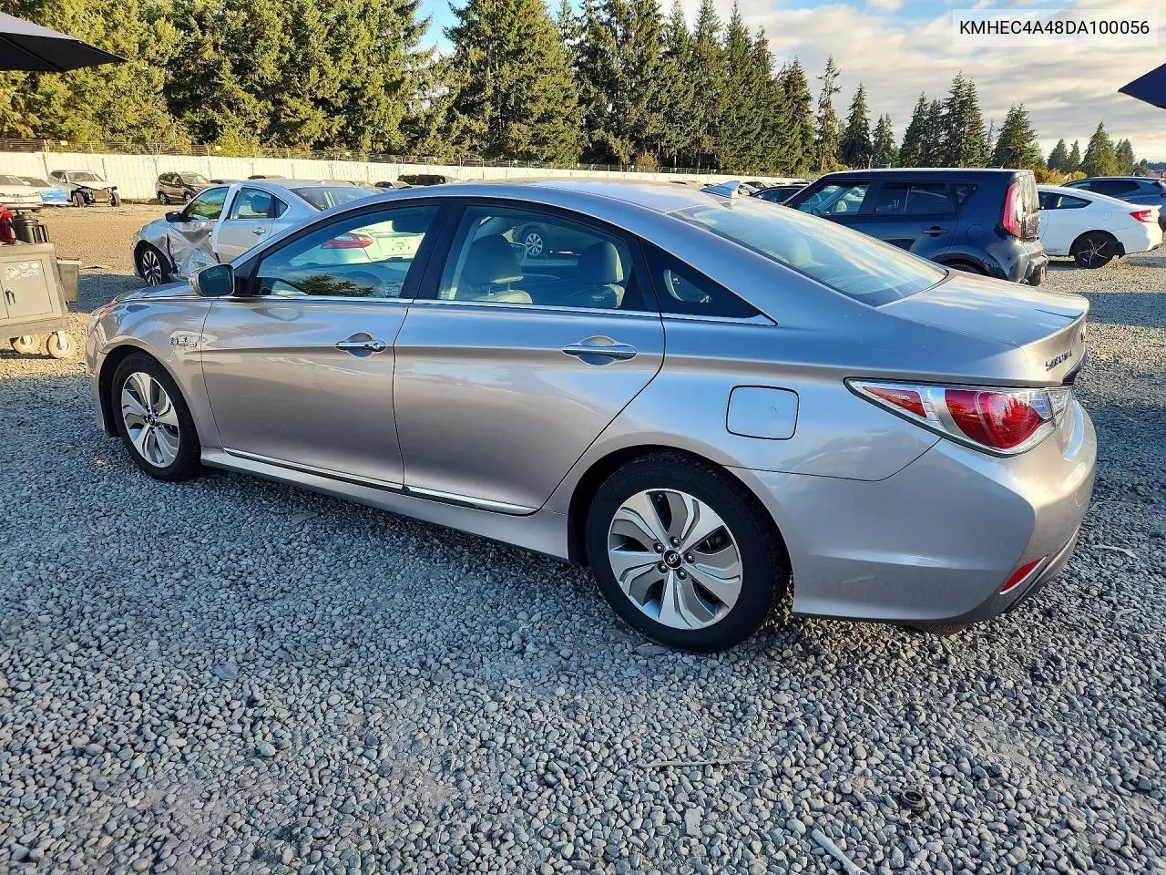 2013 HYUNDAI SONATA VIN KMHEC4A48DA100056 — фото 2