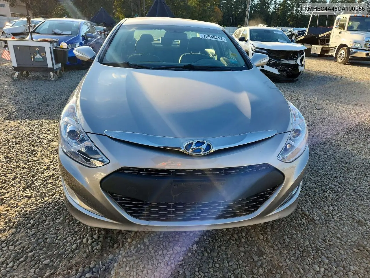2013 HYUNDAI SONATA VIN KMHEC4A48DA100056 — фото 5