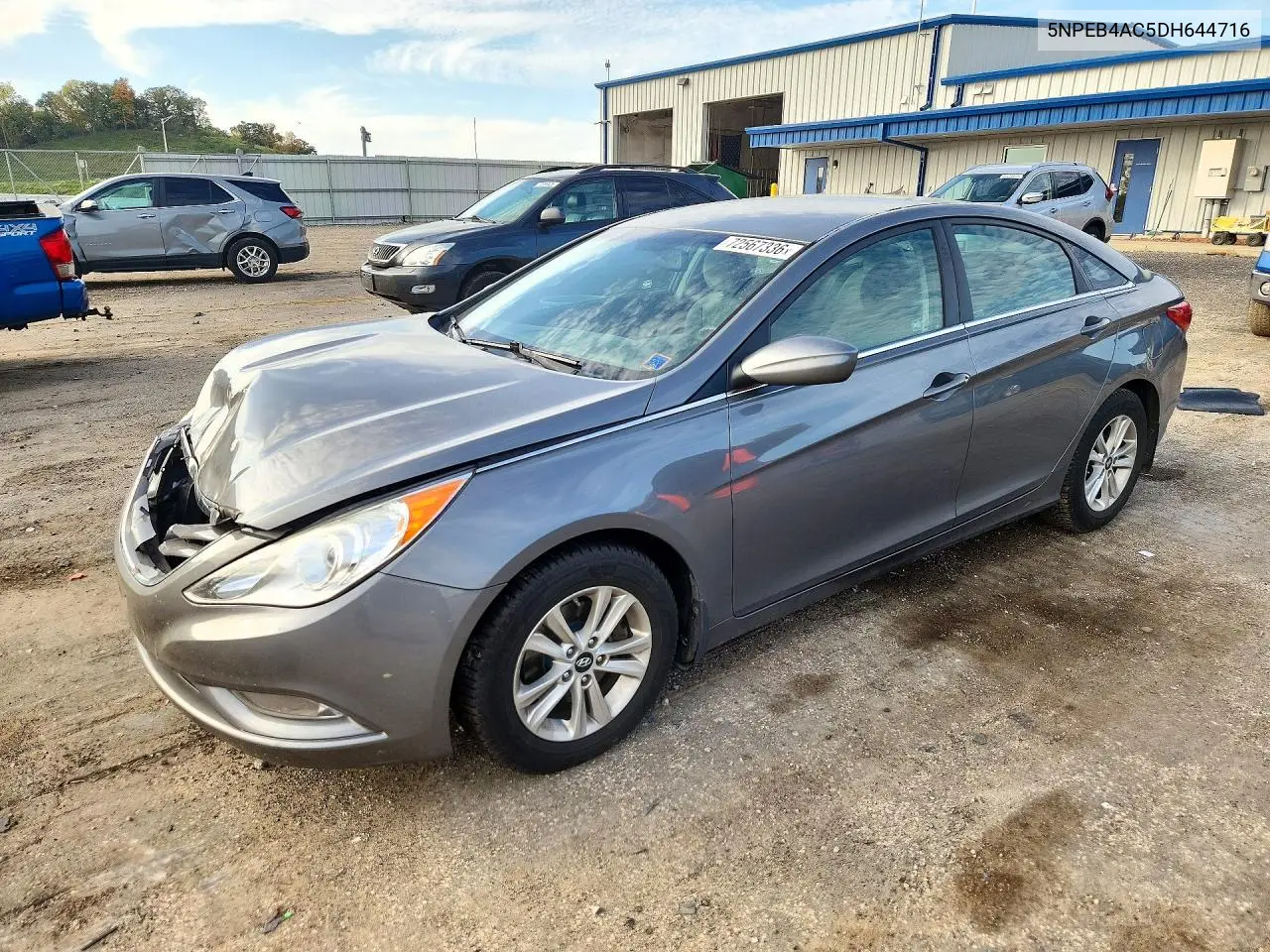 HYUNDAI SONATA 2013, VIN 5NPEB4AC5DH644716