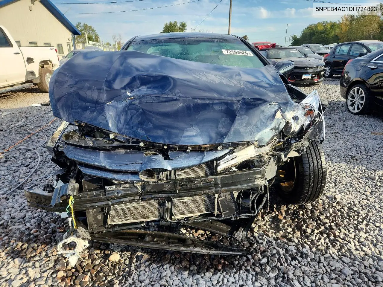 2013 HYUNDAI SONATA VIN 5NPEB4AC1DH724823 — фото 5