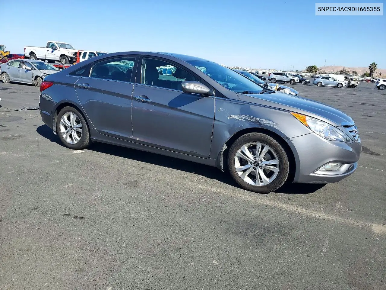 2013 HYUNDAI SONATA VIN 5NPEC4AC9DH665355 — фото 4