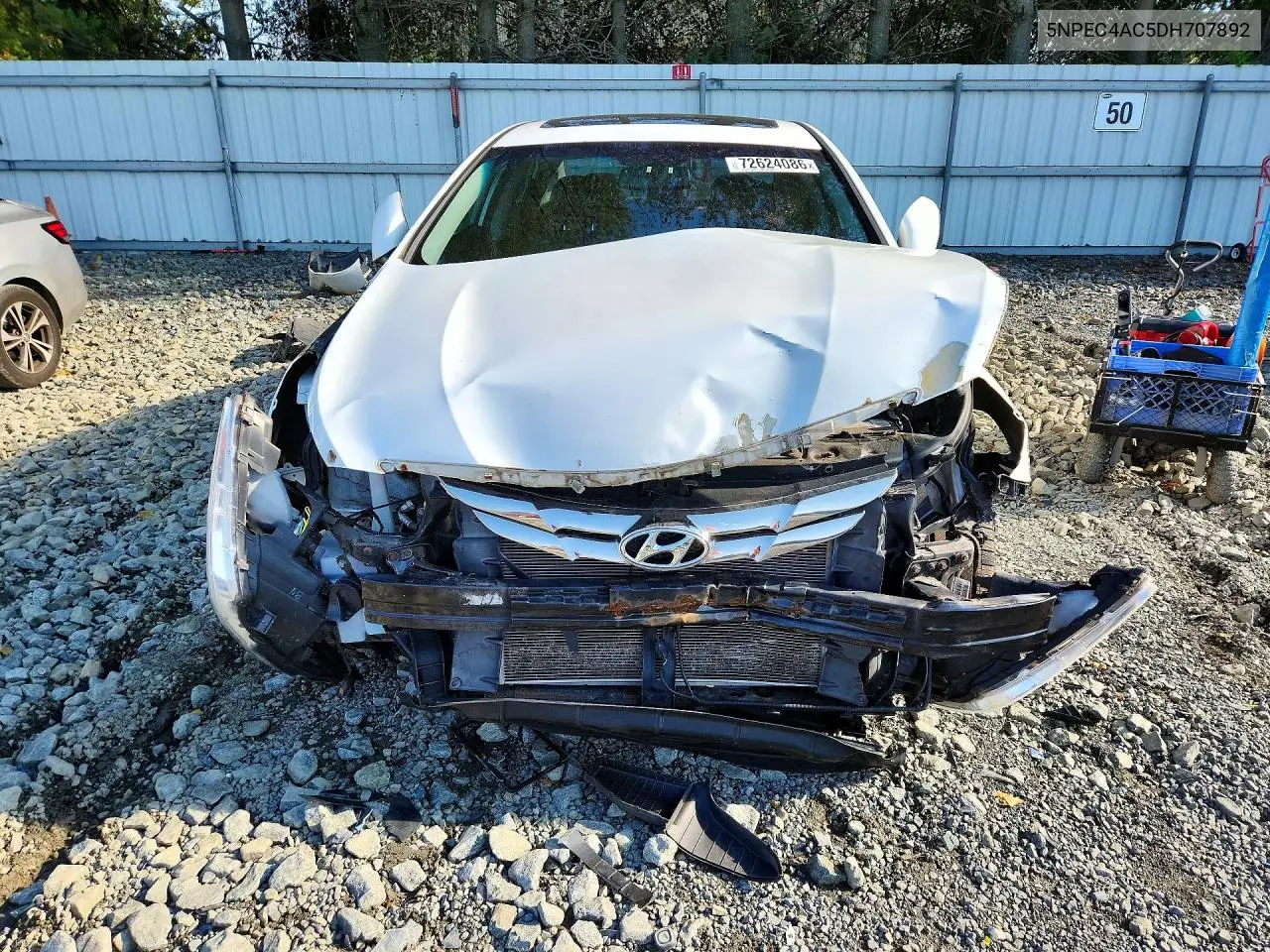 2013 HYUNDAI SONATA VIN 5NPEC4AC5DH707892 — фото 5