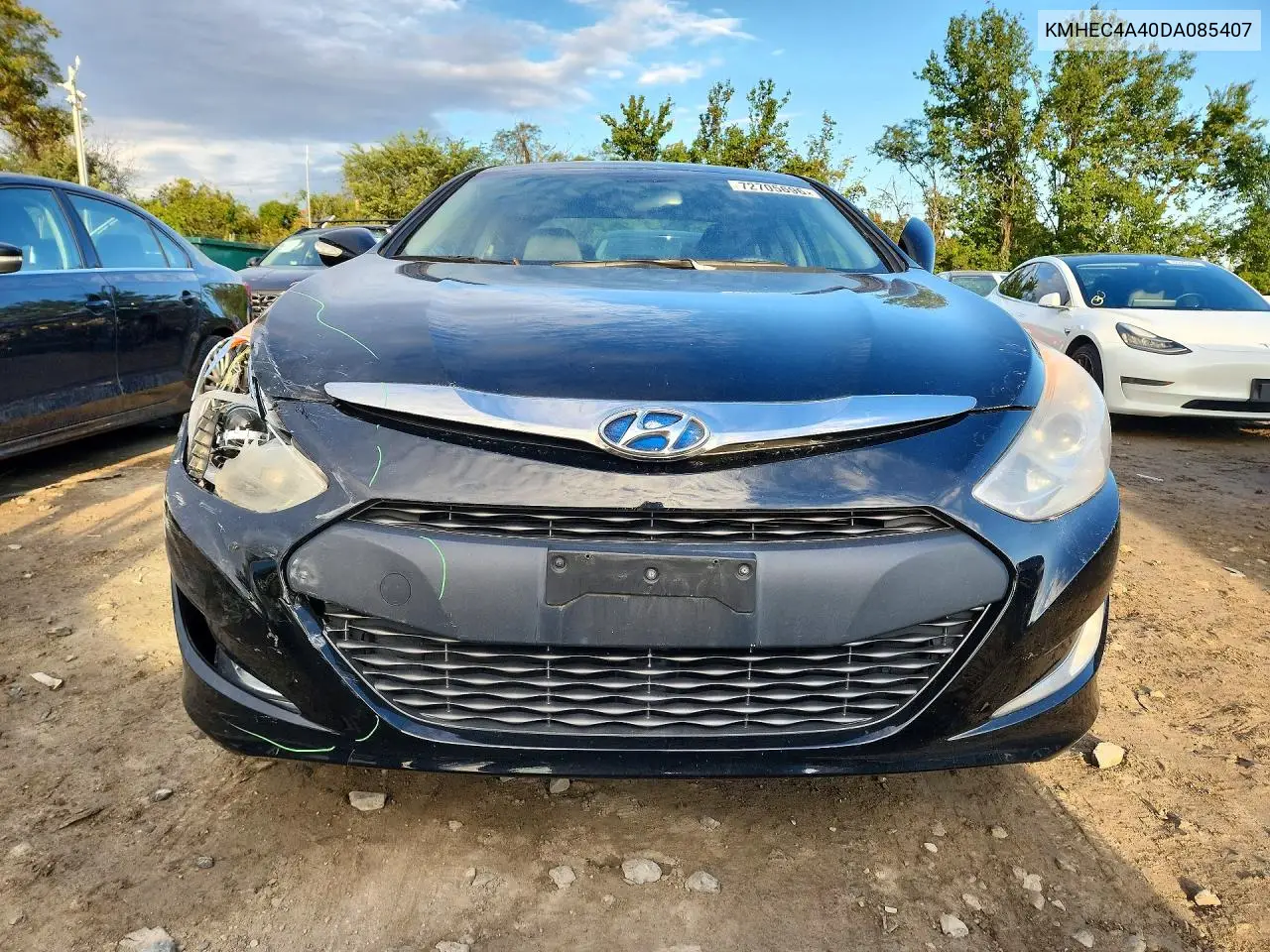 2013 HYUNDAI SONATA VIN KMHEC4A40DA085407 — фото 5