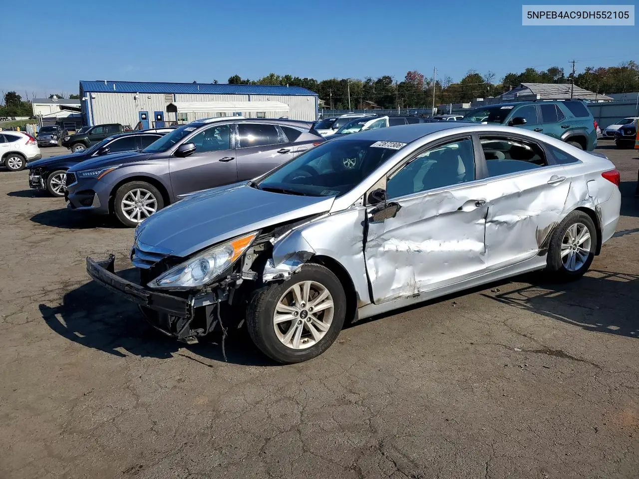 HYUNDAI SONATA 2013, VIN 5NPEB4AC9DH552105
