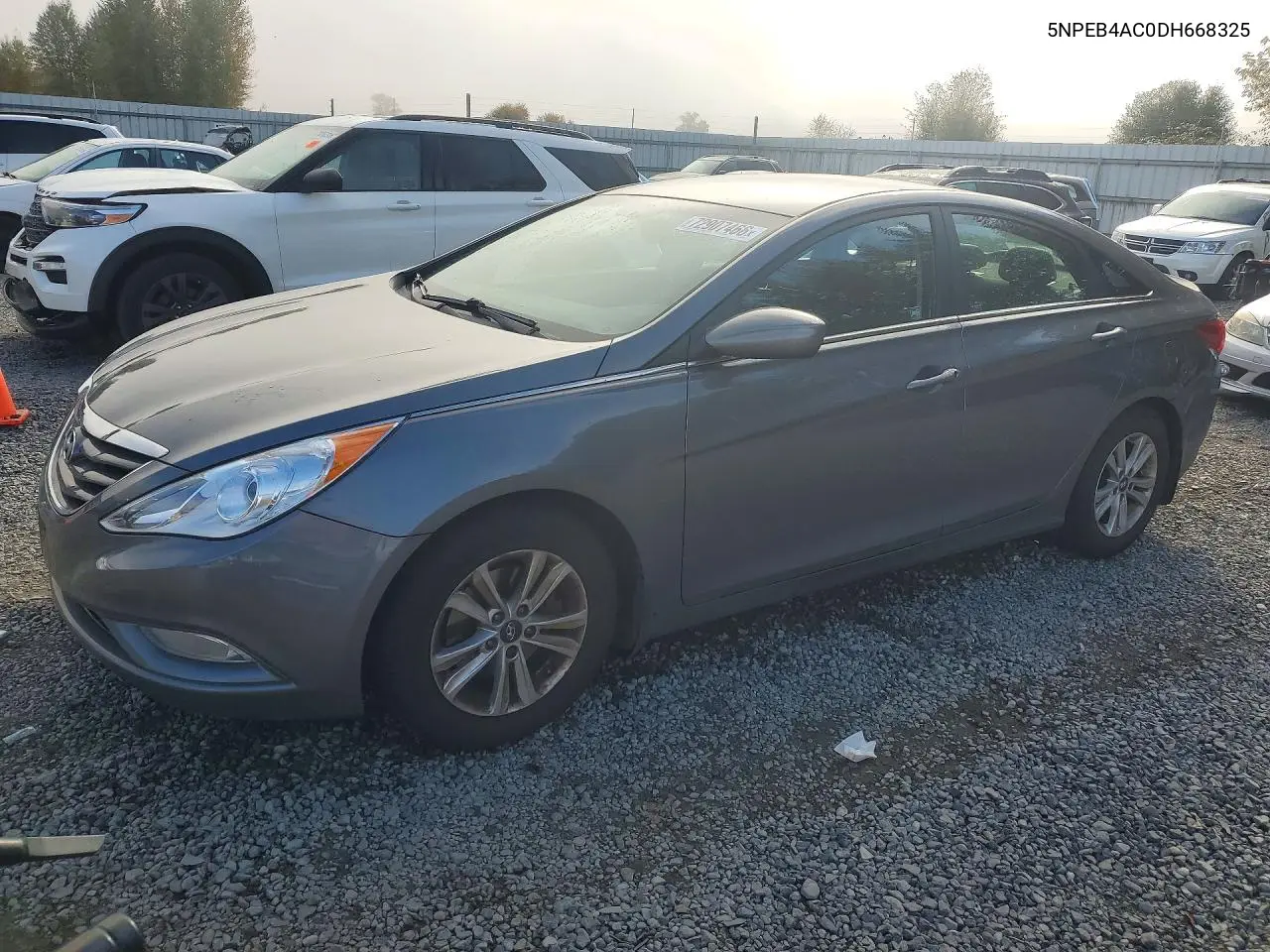HYUNDAI SONATA 2013, VIN 5NPEB4AC0DH668325