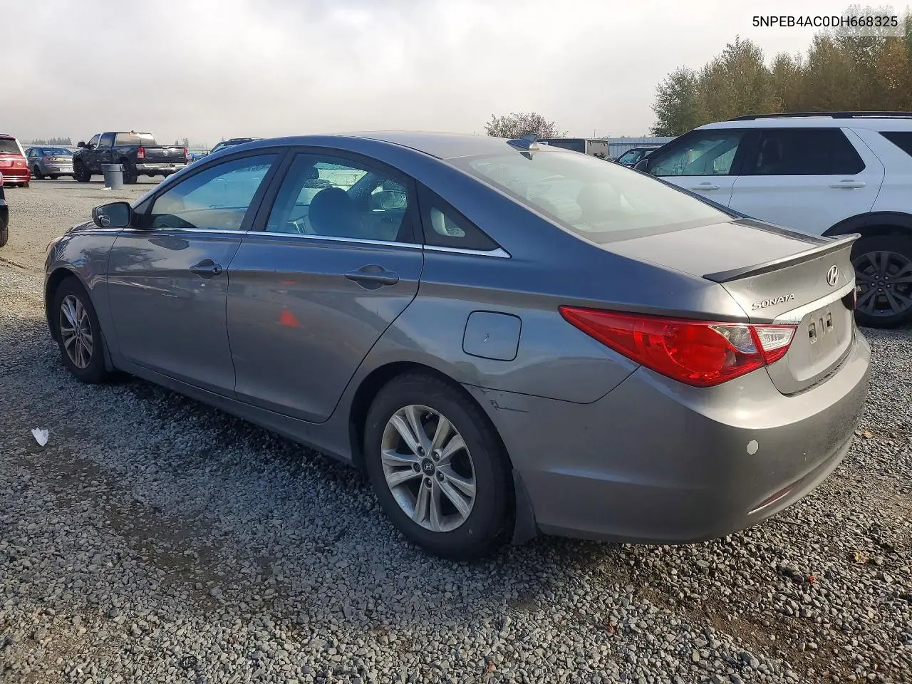 2013 HYUNDAI SONATA VIN 5NPEB4AC0DH668325 — фото 2