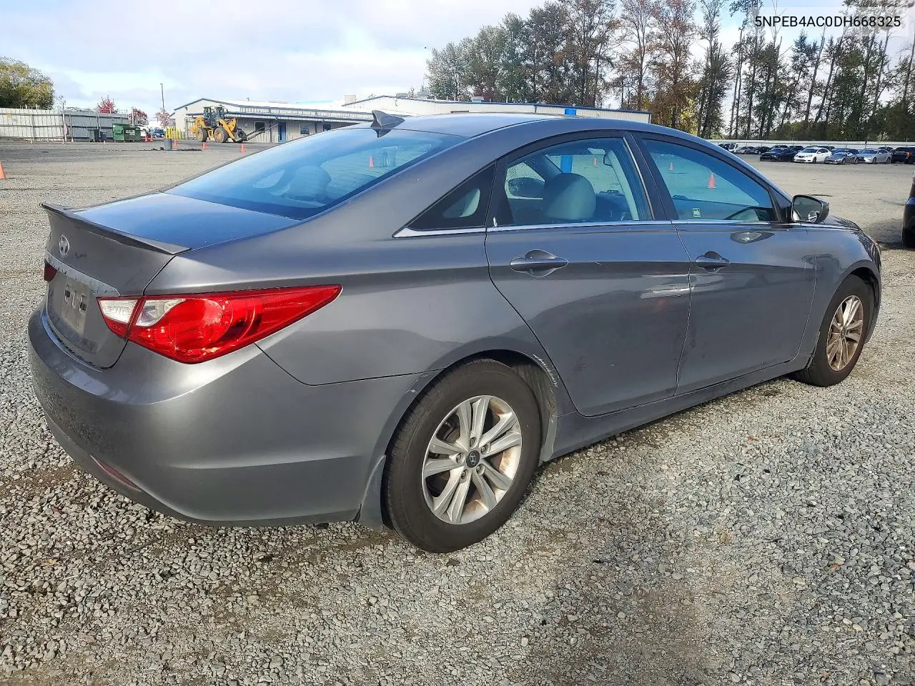 2013 HYUNDAI SONATA VIN 5NPEB4AC0DH668325 — фото 3