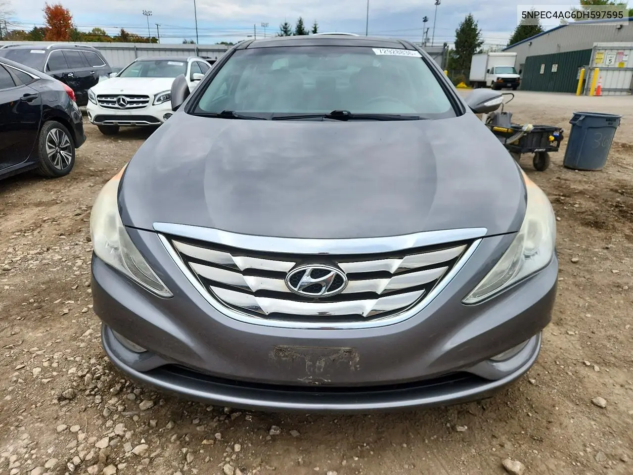 2013 HYUNDAI SONATA VIN 5NPEC4AC6DH597595 — фото 5