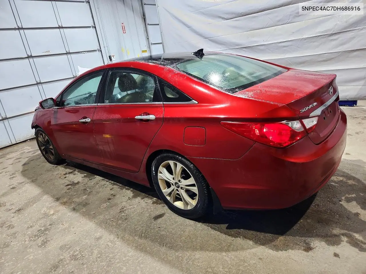 2013 HYUNDAI SONATA VIN 5NPEC4AC7DH686916 — фото 2