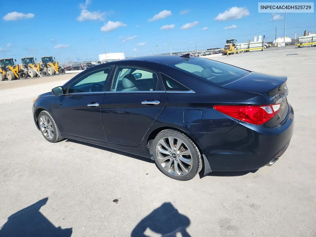 2013 HYUNDAI SONATA VIN 5NPEC4AC4DH525729 — фото 2