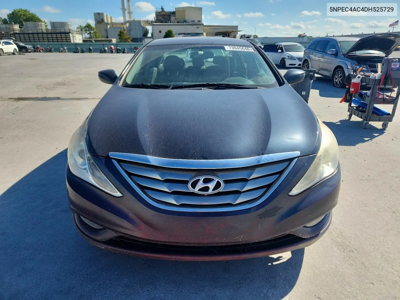 2013 HYUNDAI SONATA VIN 5NPEC4AC4DH525729 — фото 5