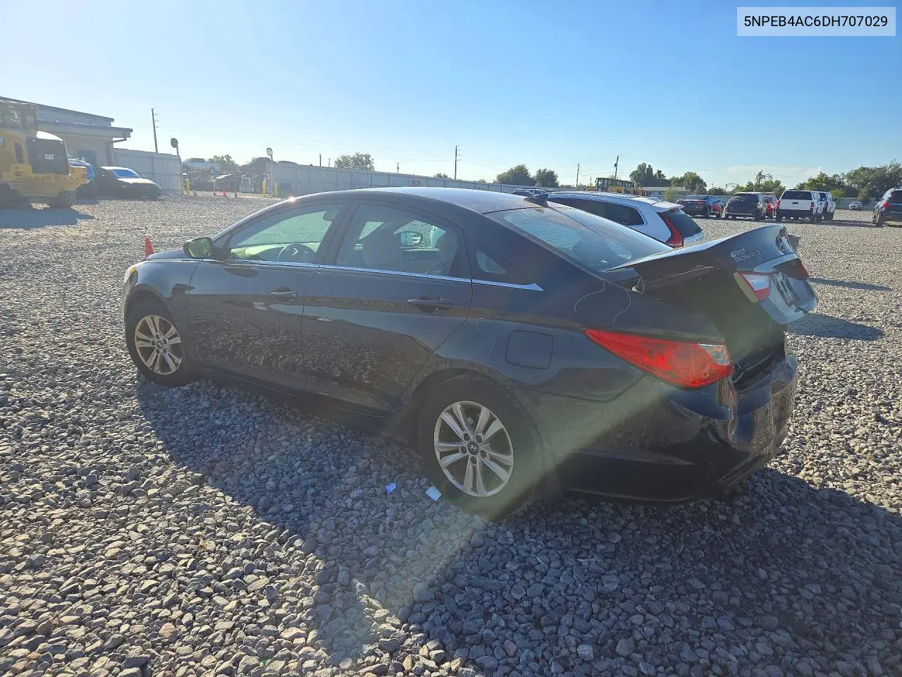 2013 HYUNDAI SONATA VIN 5NPEB4AC6DH707029 — фото 2