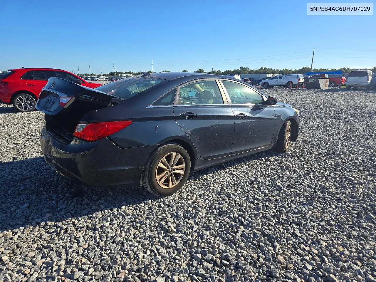 2013 HYUNDAI SONATA VIN 5NPEB4AC6DH707029 — фото 3