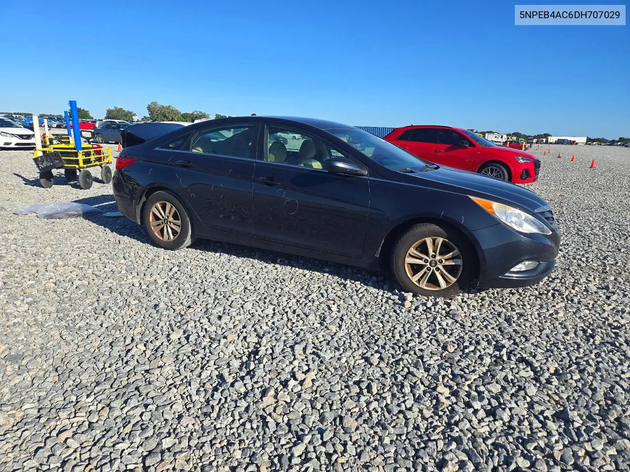 2013 HYUNDAI SONATA VIN 5NPEB4AC6DH707029 — фото 4