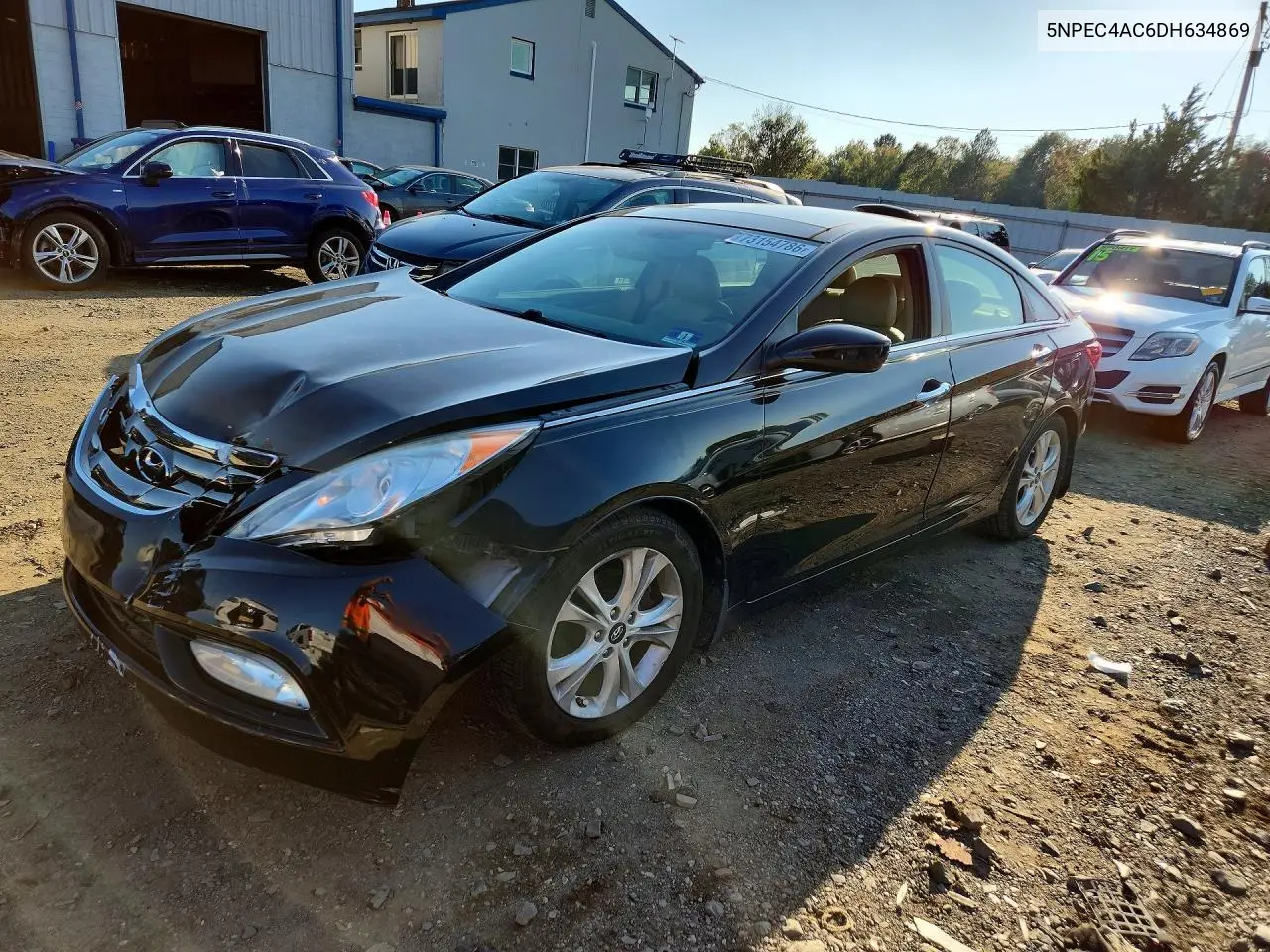 HYUNDAI SONATA 2013, VIN 5NPEC4AC6DH634869