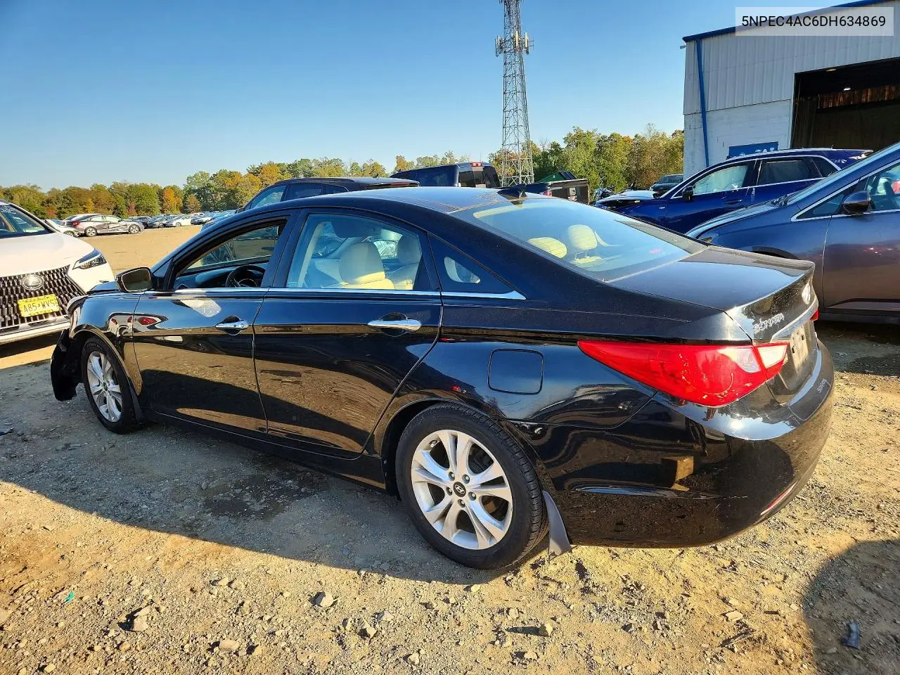 2013 HYUNDAI SONATA VIN 5NPEC4AC6DH634869 — фото 2