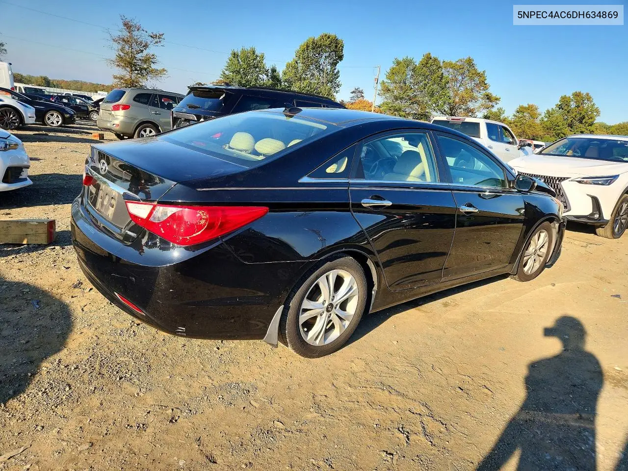 2013 HYUNDAI SONATA VIN 5NPEC4AC6DH634869 — фото 3